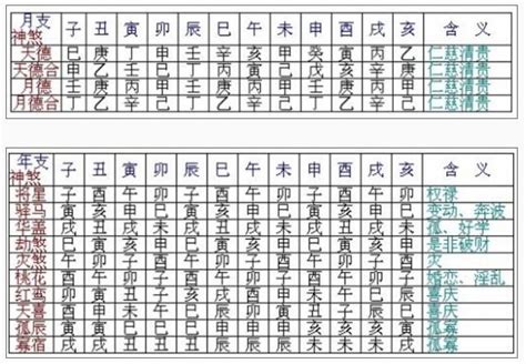 八字 神煞 查詢|八字排盘